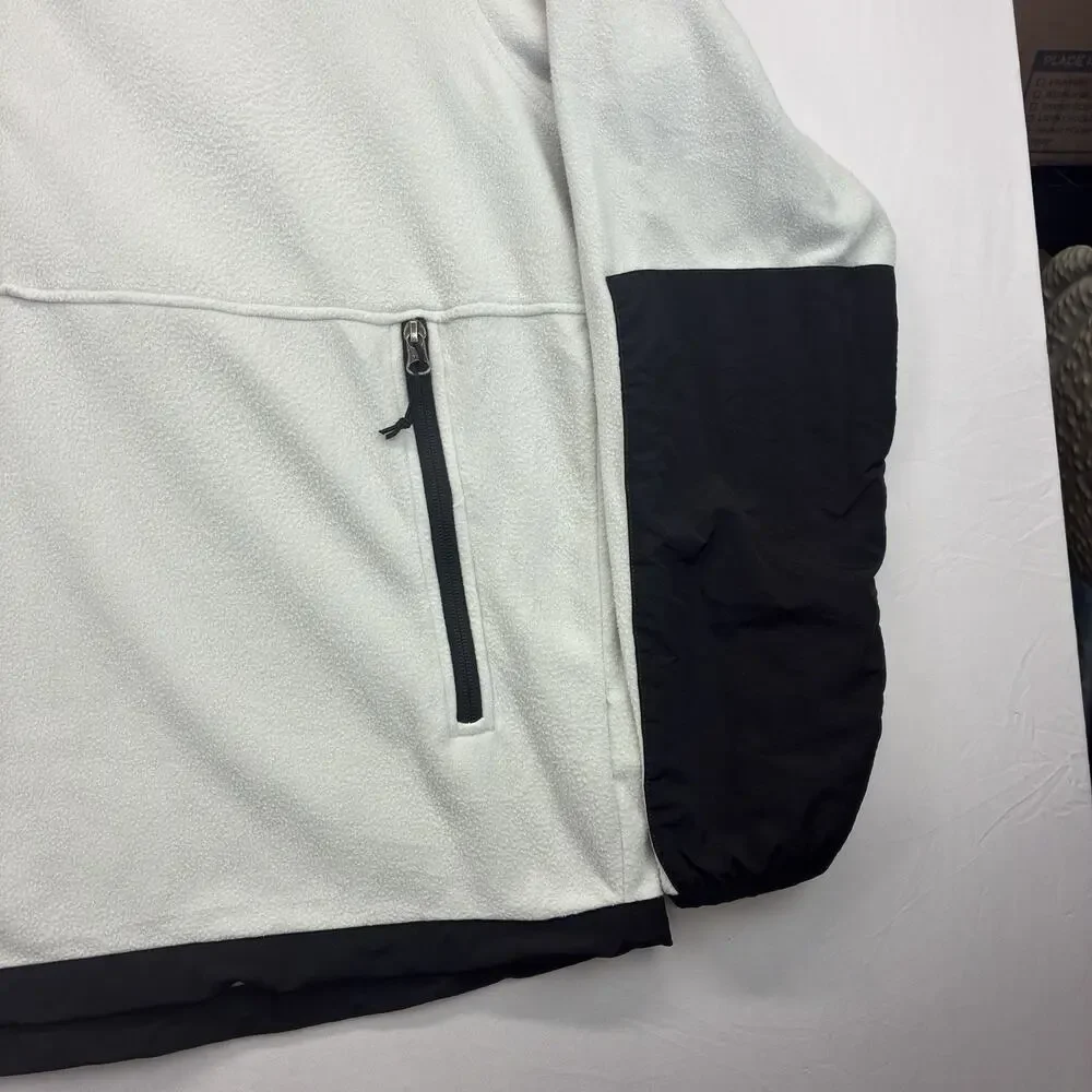 The North Face TKA Glacier Fleece Pullover Men’s XL White 1/4 Zip Jacket
